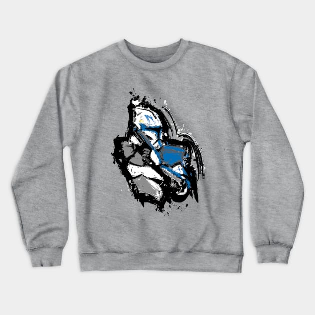 Captain Rex Speed-Paint - Heather Crewneck Sweatshirt by philroy